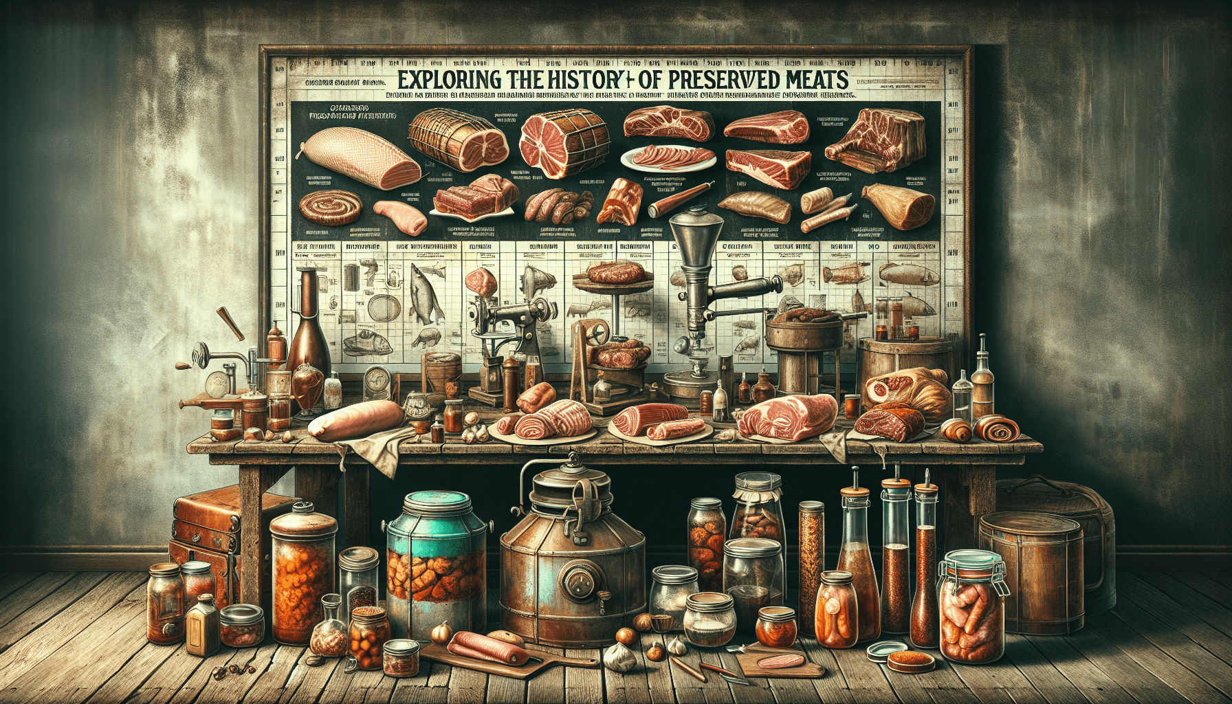 Exploring the History of Preserved Meats